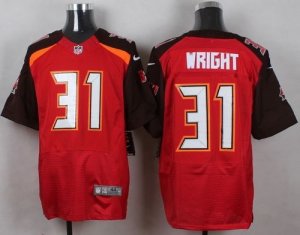 Nike Tampa Bay Buccaneers #31 Major Wright red Jerseys(Elite)