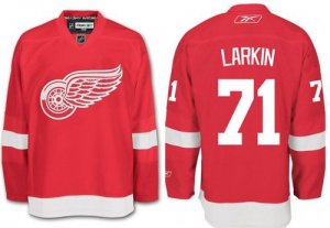 Detroit Red Wings #71 Dylan Larkin Red Stitched NHL Jersey