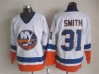 NHL New York Islanders #31 Smith white jerseys