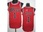 nba Chicago Bulls #1 Derrick Rose red Jerseys[Revolution 30]