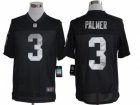 Nike NFL Oakland Raiders #3 Carson Palmer Black Jerseys(Limited)