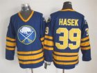 NHL Buffalo Sabres #39 Hasek blue Throwback Stitched Jerseys