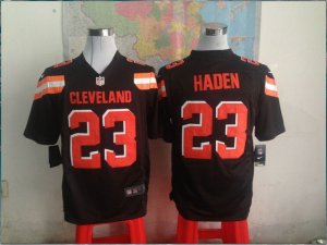 Nike Cleveland Browns #23 Joe Haden Brown Jerseys(Game)