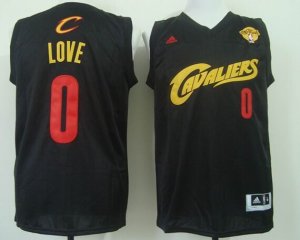 2015 nba finals cleveland cavaliers #0 love black [revolution 30 swingman]