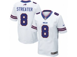 Nike Buffalo Bills #8 Rod Streater Elite White NFL Jersey