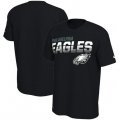 Philadelphia Eagles Nike Sideline Line of Scrimmage Legend Performance T Shirt Black