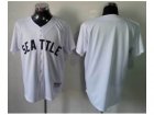 mlb jerseys seattle mariners blank white