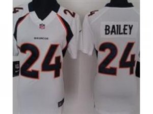 Nike Women NFL Denver Broncos #24 Champ Bailey White Jerseys