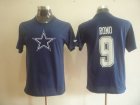 Dallas Cowboys 9 Tony Romo Name & Number T-Shirt