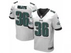 Mens Nike Philadelphia Eagles #36 Dwayne Gratz Elite White NFL Jersey