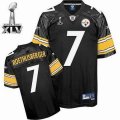Pittsburgh Steelers #7 Ben Roethlisberger 2011 Super Bowl XLV bl