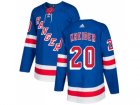 Men Adidas New York Rangers #20 Chris Kreider Royal Blue Home Authentic Stitched NHL Jersey