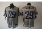 Nike NFL St. Louis Rams #29 Dickerson Grey Jerseys[Lights Out Elite]