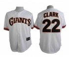 MLB san francisco giants #22 clark white[1989 m&n] jerseys