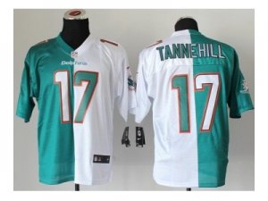 Nike jerseys miami dolphins #17 tannehill white-green[Elite split]