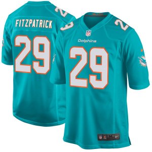 Nike Dolphins #29 Minkah Fitzpatrick Aqua 2018 NFL Draft Pick Elite Jersey