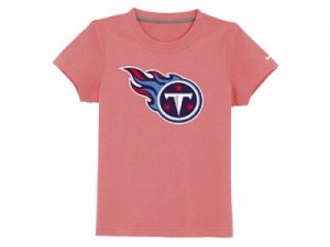 nike tennessee titans sideline legend authentic logo youth T-Shirt pink