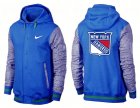 NHL New York Rangers Logo Pullover Hoodie 4