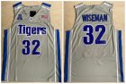 Memphis Tigers #32 James Wiseman Gray College Basketball Jersey
