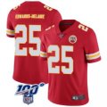 Men's Nike Kansas City Chiefs #25 Clyde Edwards-Helaire Limited red jerseys
