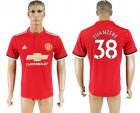 2017-18 Manchester United 38 TUANZEBE Home Thailand Soccer Jersey
