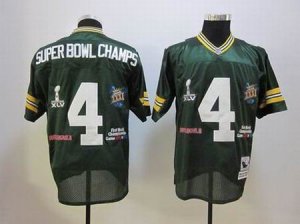 nfl Green Bay Packers #4 Super Bowl Champs Throwback Green