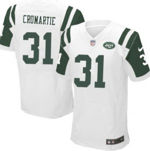 Nike nfl new york jets # 31 Cromartie white jerseys