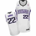 Mens Adidas Sacramento Kings #22 Matt Barnes Swingman White Home NBA Jersey