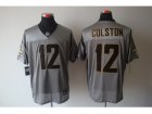 Nike NFL New Orleans Saints #12 Marques Colston Grey Shadow Jerseys