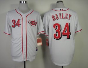 mlb jerseys cincinnati reds #34 bailey white