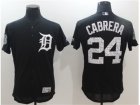 Detroit Tigers #24 Miguel Cabrera Navy 2017 Spring Training Flexbase Authentic Collection Stitched Baseball Jersey