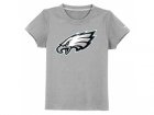 nike Philadelphia eagles authentic logo youth T-Shirt grey