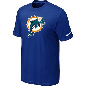 Miami Dolphins Sideline Legend Authentic Logo T-Shirt Blue