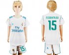 2017-18 Real Madrid 15 F.COENTRAO Home Youth Soccer Jersey