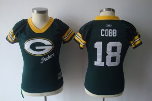 2011 women field flirt fashion nfl green bay packers #18 cobb green[2011]