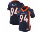 Women Nike Denver Broncos #94 DeMarcus Ware Vapor Untouchable Limited Navy Blue Alternate NFL Jersey
