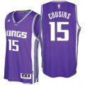 Sacramento Kings #15 DeMarcus Cousins 2016-17 Seasons Purple Road New Swingman Jersey