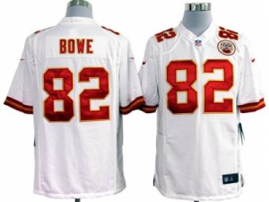 Nike nfl kansas city chiefs #82 bowe white Game Jerseys