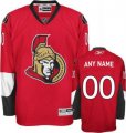 Customized Ottawa Senators Jerseys Red Home Man Hockey