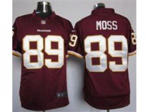 Nike NFL Washington Redskins #89 Santana Moss Red Jerseys(Game)