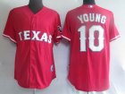 mlb texans rangers #10 young red