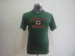 NFL Chicago Bears Big & Tall Heart & Soul T-Shirt dark green