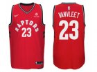 Nike NBA Toronto Raptors #23 Fred VanVleet Jersey 2017-18 New Season Red Jersey