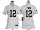 Nike Women Oakland Raiders #12 Jacoby Ford White jerseys