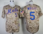 mlb jerseys new york mets #5 wright camo