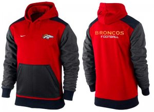 Men Denver Broncos Authentic Logo Hoodie-24