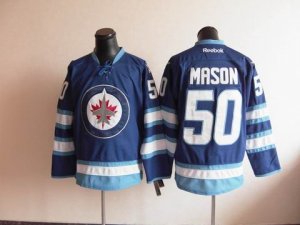 nhl jerseys winnipeg jets #50 mrson blue 2011 new