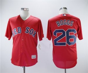 Red Sox #26 Wade Boggs Red Cool Base Jersey