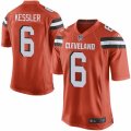 Mens Nike Cleveland Browns #6 Cody Kessler Game Orange Alternate NFL Jersey