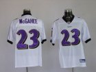 nfl baltimore ravens #23 mcgahee white